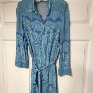 Robert Graham shirt dress size 8